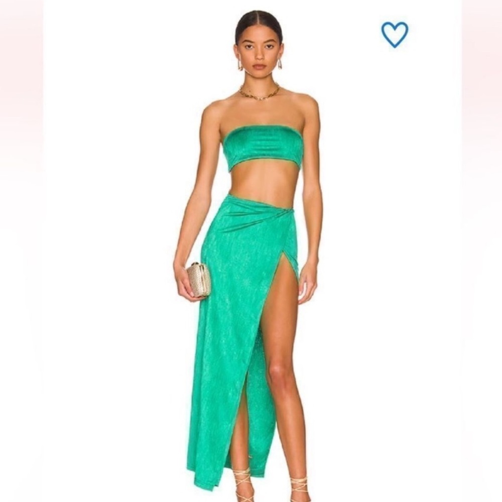 Superdown Green Two Piece Set